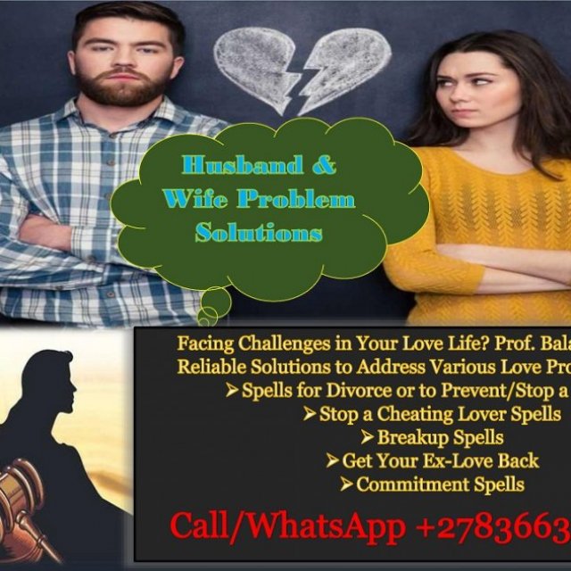 Divorce Spells to Stop a Divorce or Break-Up, Powerful Voodoo Spell to Get My Wife/Husband Back and Simple Love Spells to Reconcile a Marriage (WhatsApp: +27836633417)