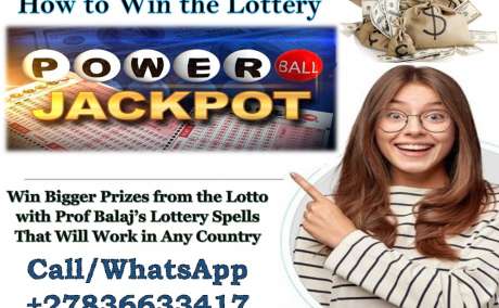 How to Win the Lottery Guaranteed: I Cast the Most Powerful Lottery Spells to Boost Your Chances of Winning the Mega Millions +27836633417