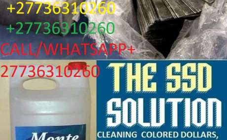 +27736310260 SSD Chemical Solution Chemical Solution for Cleaning Black Money